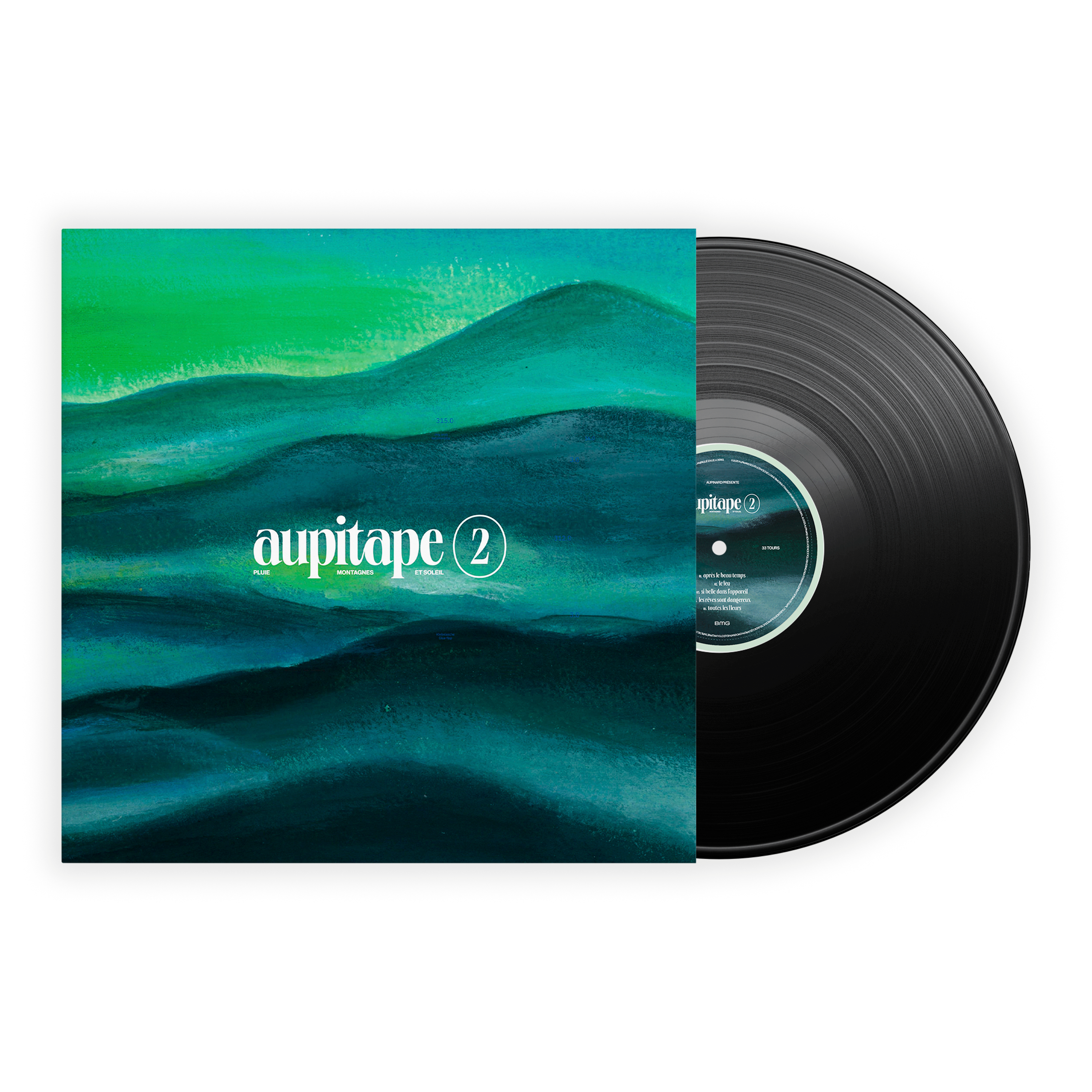 précommande vinyle collector “aupitape 2 : pluie, montagnes et soleil“ - édition limitée